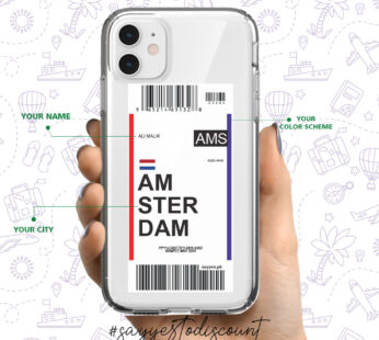 Air Ticket Mobile Cover